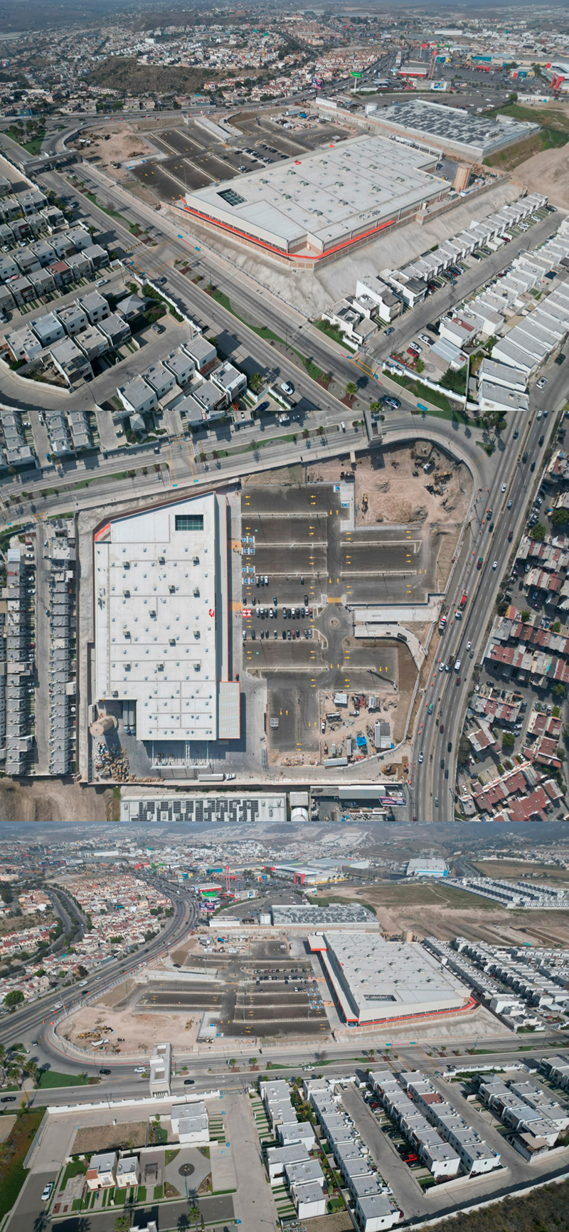 Construcción de Tienda de Autoservicio Tijuana Sur, BCN. 