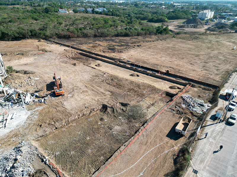  Construcción de Tienda nueva de autoservicio en Nuevo Vallarta, Nayarit
